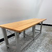 6' Adjustable Height work bench image 1